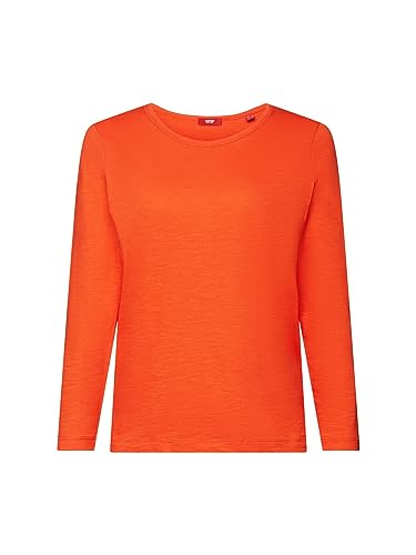 ESPRIT 083ee1k331 Camiseta, Naranja Brillante, XS para Mujer