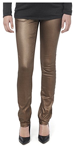 ESPRIT OTB Slim Pantalones de materni, Dorado (Golden Steppe 231), 38W x 32L para Mujer