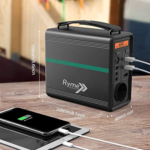 Estación de energía Portátil Teide 2 VolcanoBat 320Wh/100000mAh Acumulador de energía con batería LiFePO4, salidas AC/DC/USB-C/Coche, Camping, Caravanas, Camper