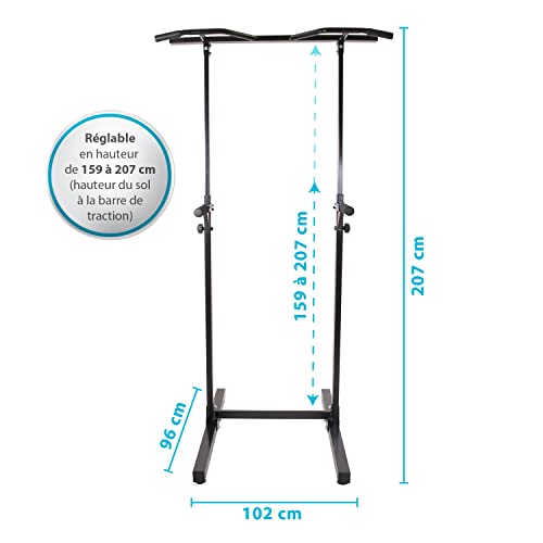 Estación de tracción ajustable multifunción TITAN Silla Romana musculación completa