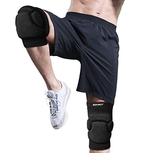 EULANT Rodilleras Voleibol para Jóvenes y Adultos,Anticolisión Rodillera Suaves,Elástica Protector Rodilla para Balonmano Futbol Baloncesto Moto Patinaje Artístico Baile Entrenamiento Pilato