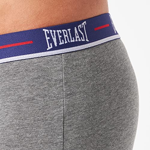 EVERLAST Calzoncillos Hombre Boxer Agradable, Ropa Interior Hombre, Cómodo, Transpirable (Lote de 4)