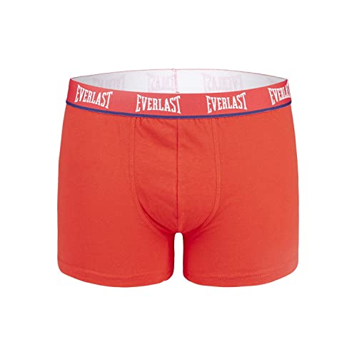 EVERLAST Calzoncillos Hombre Boxer Stretch, Ropa Interior Hombre, Cómodo, Ajuste Óptimo (Lote de 5)