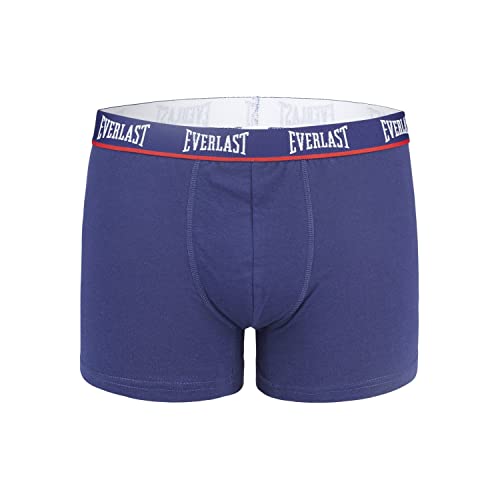 EVERLAST Calzoncillos Hombre Boxer Stretch, Ropa Interior Hombre, Cómodo, Ajuste Óptimo (Lote de 5)