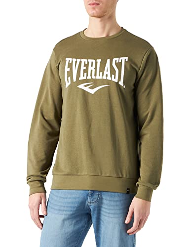 Everlast Deportes Sudadera con Capucha de monopatín, Caqui, XS para Hombre