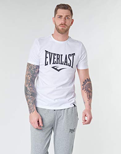 Everlast Deportes, Suéter pulóver para Hombre, Blanco, S