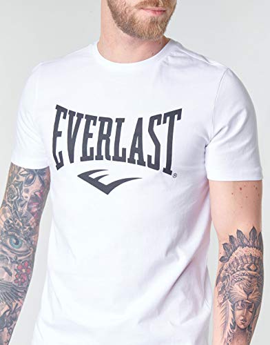 Everlast Deportes, Suéter pulóver para Hombre, Blanco, XL