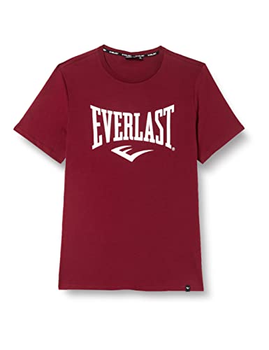 Everlast Sports, T-Shirt para Hombre, Rojo (Borgoña), M