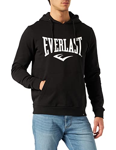 Everlast Sudadera Deportiva De Skate Con Capucha para Hombre, Negro, M, Ue