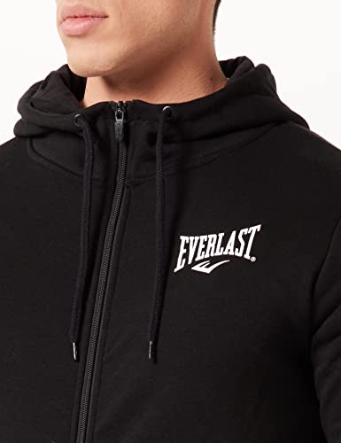 Everlast Sulphur Sudadera Con Capucha para Hombre, Negro, S