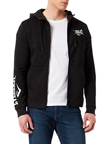 Everlast Sulphur Sudadera Con Capucha para Hombre, Negro, S