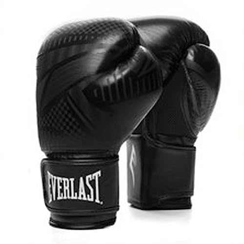 Everlast Unisex Spark Training Guantes Mitones, Negro Geo, 16oz