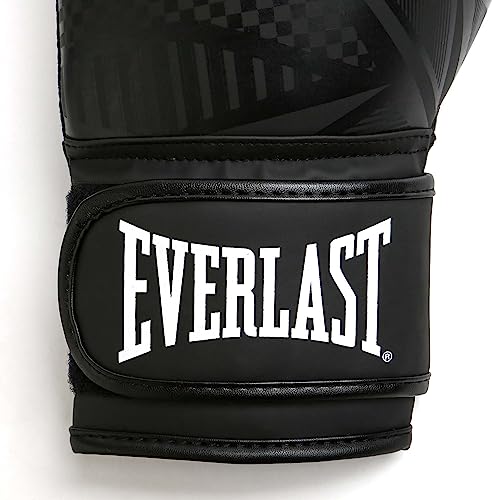 Everlast Unisex Spark Training Guantes Mitones, Negro Geo, 16oz