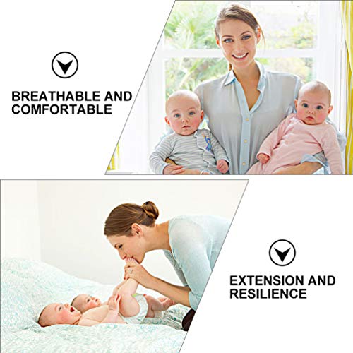 EXCEART Transpirable Ajustable Elástico Abdominal Binder Postnatal Belly Waist Slim Shaper Support Faja Cinturón Postnatal Embarazo Maternidad para Mujeres Postparto