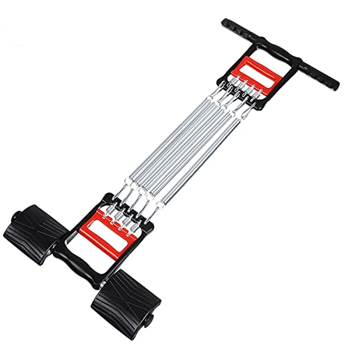 Expansor De Pecho Multifuncional 3 En 1 Para Hombres Y Mujeres Expansor De Pecho Pinza De Mano Tradicional Y Pedal Elástico Para Ejercicios De Abdominales, Cuerda Para Tirar Del Pedal Y Ejercitador De