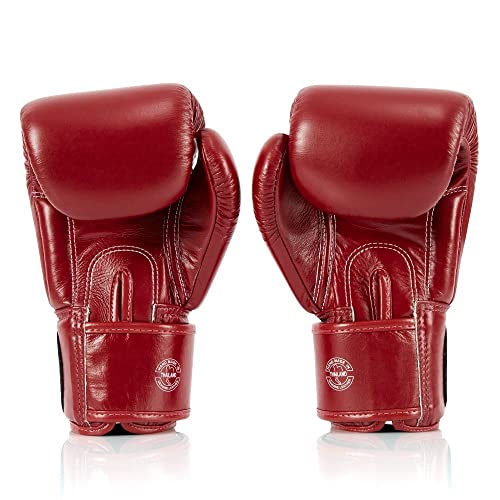 Fairtex BGV1 One Muay Thai Boxe Sparring Guanti (Rojo, 14 oz)