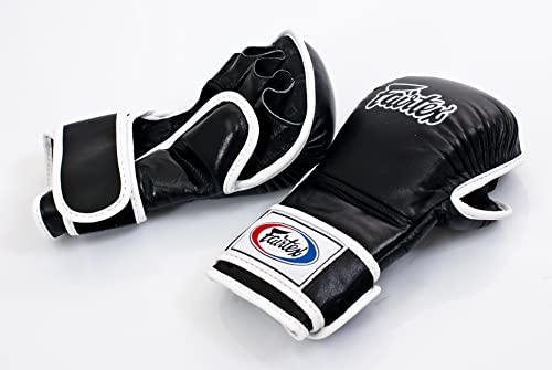 Fairtex FGV15 FGV15 - Guantes de boxeo para artes marciales mixtas (talla XL), color negro