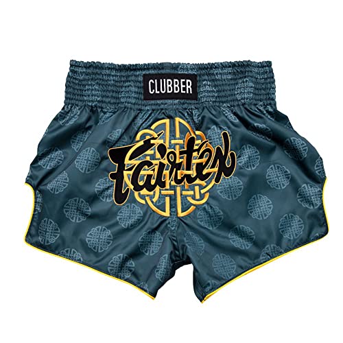 Fairtex Pantalones Cortos de Boxeo Muay Thai de Corte Delgado