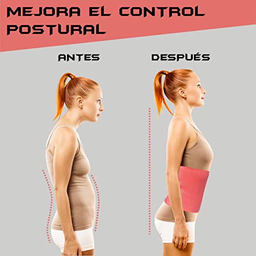 Faja Reductora Mujer y Hombre Adelgazante para Abdomen Efecto Sauna | Faja Lumbar Hombre y Mujer de Neopreno Reductora Abdominal Faja Gimnasio | Fajas Reductoras Abdomen