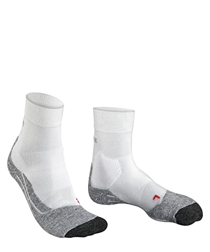 FALKE RU3 Comfort W SO hilo funcional anti-ampollas 1 par, Calcetines para correr Mujer, Blanco (White-Mix 2020), 39/40 EU