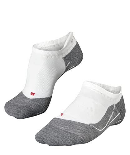 FALKE RU4 Endurance Invisible W IN algodón anti-ampollas 1 par, Calcetines para correr Mujer, Blanco (White-Mix 2020), 39/40 EU