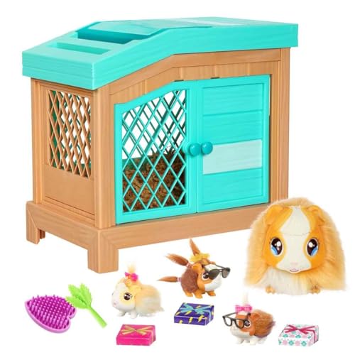 Famosa Little Live Pets - Mama Surprise, Cobaya de Peluche interactiva con Sonidos y Movimientos Que Tiene bebés, una Mascota de Juguete, Desde 5 años de Edad