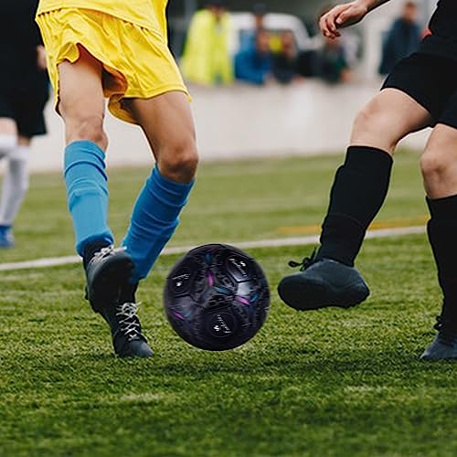 FANTECIA Balón de fútbol de tamaño 5 para Juego Regular y Entrenamiento, balón de fútbol de Partido con tamaño estándar y tamaño Oficial