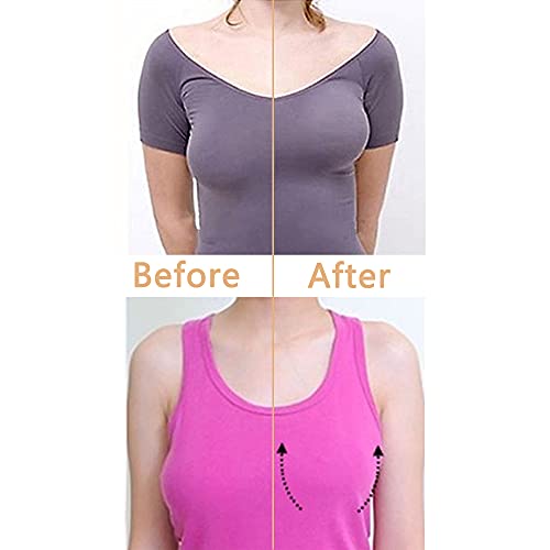 FCHITOP Push-up Sujetador autoadhesivo Sujetador autoadhesivo Sujetador de gel reutilizable para mujer Etiqueta adhesiva invisible sin costuras Sujetador transpirable fino antideslizante