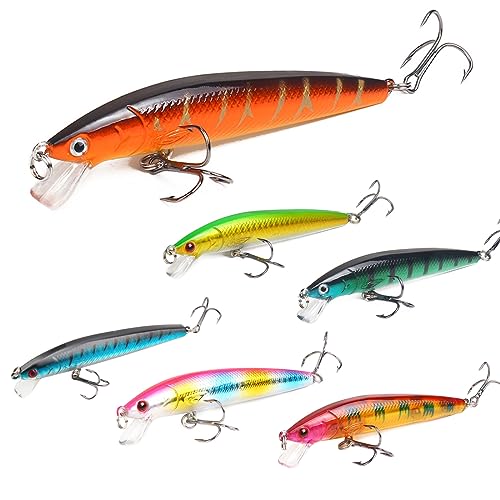 Fezf 6 PCS señuelos Pesca señuelos de Pesca señuelos Spinning señuelos Pesca mar articulos de Pesca señuelos de Pesca Spinning mar señuelo Artificial mar señuelos Pesca Cebo Pesca Artificial