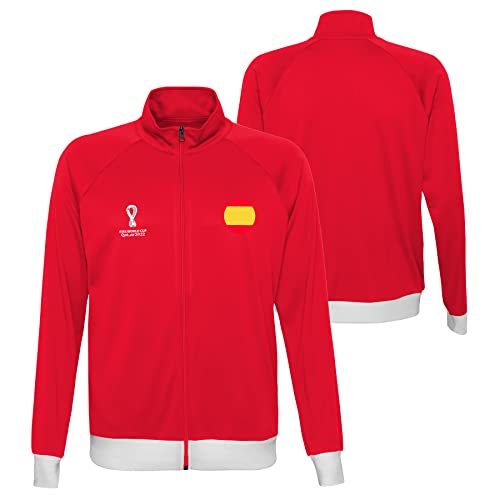 FIFA Chándal Oficial World Cup 2022-España Chaqueta Deportiva, Rojo, XXL para Hombre