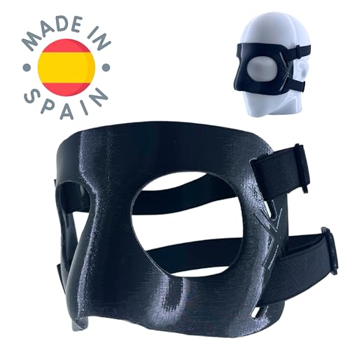 FIIXIT Máscara Protección de Nariz - Máscara Deportiva 3D - Máscara Nasal - Máscara Facial Protectora - Máscara Protectora para fútbol, Baloncesto, Voleibol y más Deportes