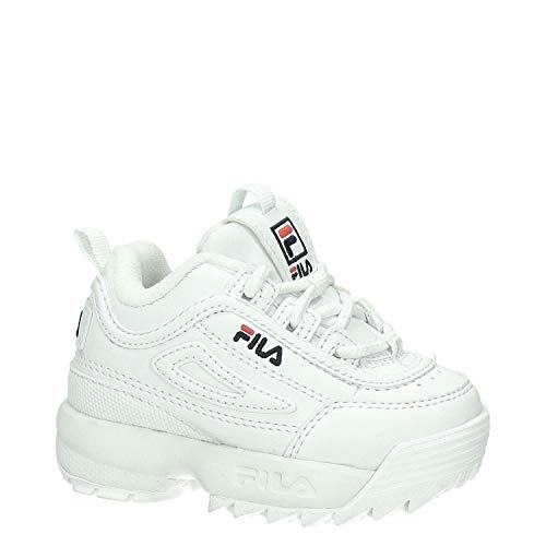 Fila Disruptor Kids, Zapatillas Unisex niños, Blanco, 36 EU