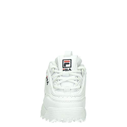 Fila Disruptor Kids, Zapatillas Unisex niños, Blanco, 36 EU