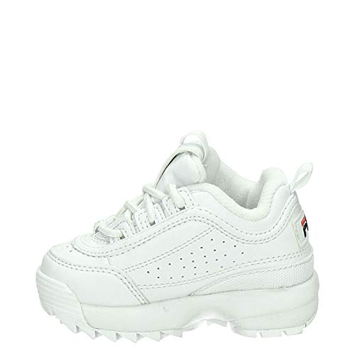 Fila Disruptor Kids, Zapatillas Unisex niños, Blanco, 36 EU