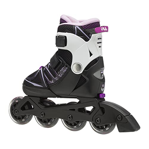 FILA SKATES 010620145 X-One G Inline Skate Kid Black/Pink/Magenta Tamaño XL 38-41