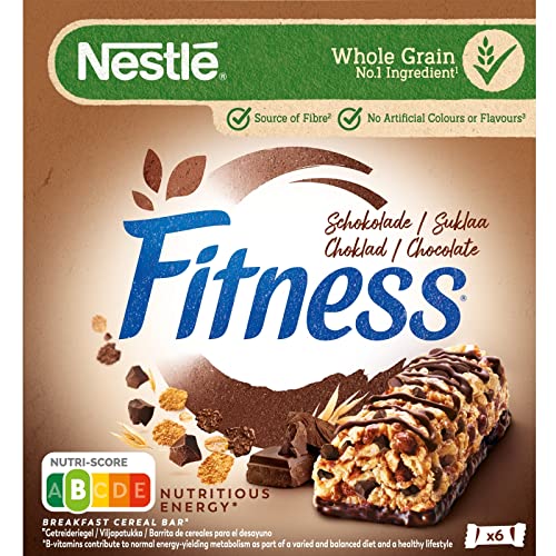 Fitness Chocolate Barritas pack de 8 x 6 (48 barritas)