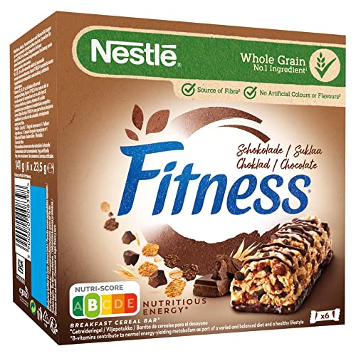 Fitness Chocolate Barritas pack de 8 x 6 (48 barritas)