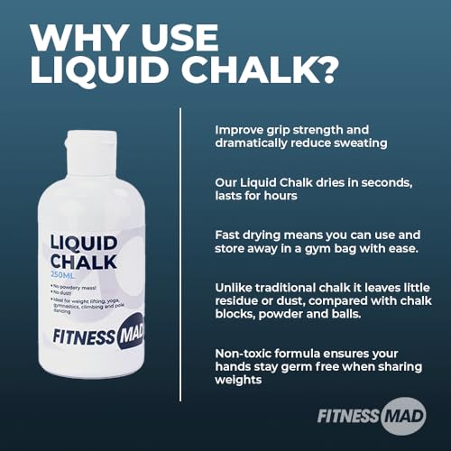 Fitness Mad Chalk Tiza Líquida