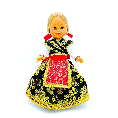 Folk Artesanía Muñeca Regional colección 35 cm Vestido típico Zamorana Zamora España, Nueva y Original.