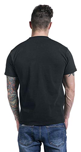 Foo Fighters Snake Hombre Camiseta Negro L 100% algodón Regular