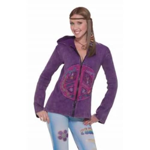 Forum Novelties - Sudadera con Capucha para Mujer - Multi - Talla única