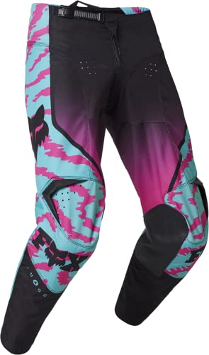 Fox Racing Pantalón de Motocross 180 Nuklr, Verde Azulado, 30 para Hombre