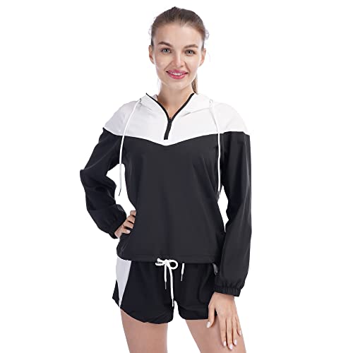 FRECINQ Conjuntos Deportivos para Mujer 5 Piezas Suave Transpirable Cómodo Mujer Chándales Ropa de Correr Yoga Fitness Pilates