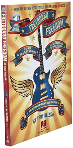 Fretboard freedom guitare +cd: A 52-Week, One-Lick-Per-Day Method