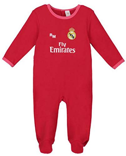 FrikiBaby | BebeForofo Pelele Oficial Real Madrid 3ª Equipación 18/19" - 3 Meses