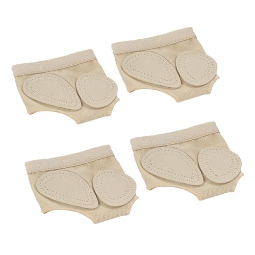 FSYXK 2 Pares Almohadillas para Danza NIÑOS Y Adultos- Almohadillas Anti-derrp Antes depie para Danza clásica Ballet Yoga Gimnasia Jazz Moderno-protección para pies,M