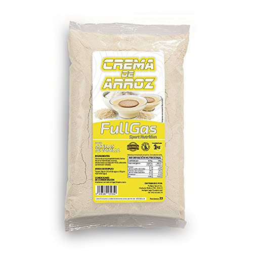 FullGas - CREMA DE ARROZ Natillas Vainilla 1kg