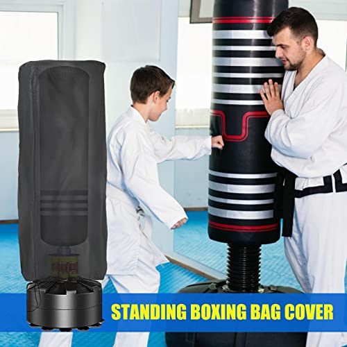 Funda para Stand de Boxeo - Funda Impermeable para Bolsa de Boxeo con Cierre de Cremallera | Saco de Boxeo de Gran tamaño Protección para Interiores y Exteriores Ideal para Sacos de Golpe Yuab