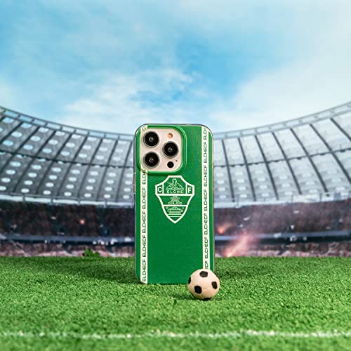 Funda para Xiaomi Redmi 12 del Elche CF Escudo ElcheCF tansparente para Proteger tu móvil. Carcasa de Silicona Flexible con Licencia Oficial Elche CF