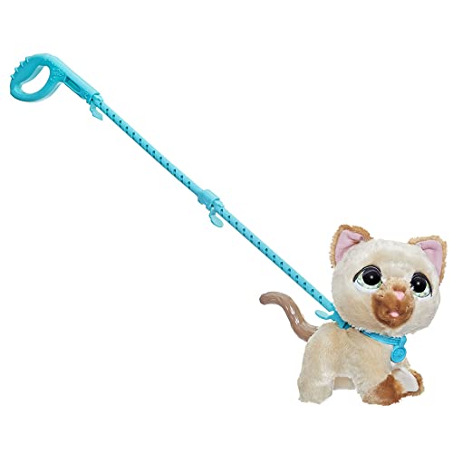 furReal Walkalots Big Wags Interactive Walking Kitty Toy for Kids, Features Sounds and Reactions, Interactive Toys for Girls & Boys